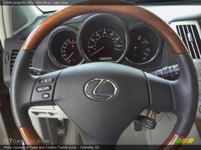 Flint Mica / Light Gray 2008 Lexus RX 350