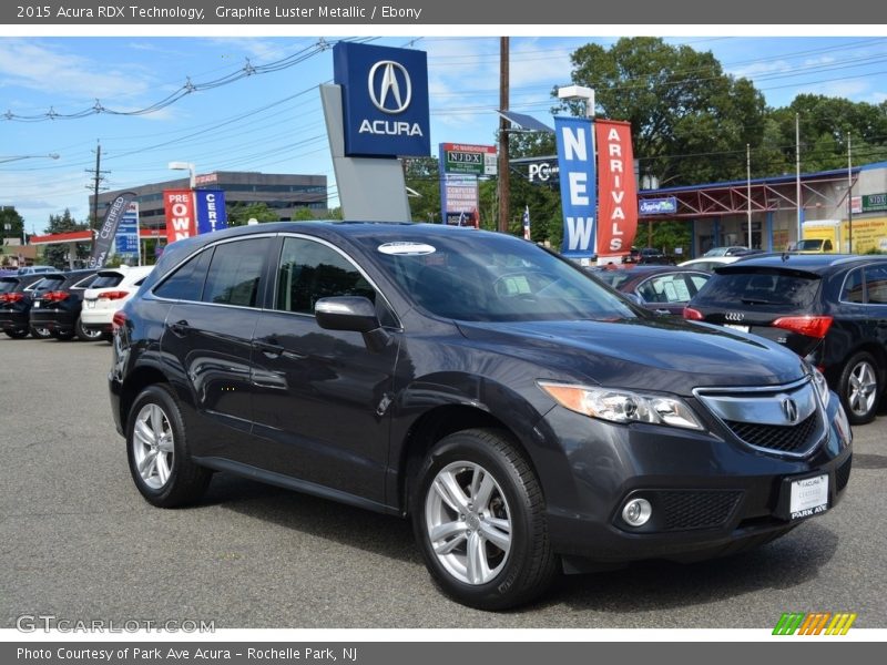 Graphite Luster Metallic / Ebony 2015 Acura RDX Technology