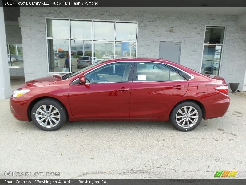  2017 Camry XLE Ruby Flare Pearl