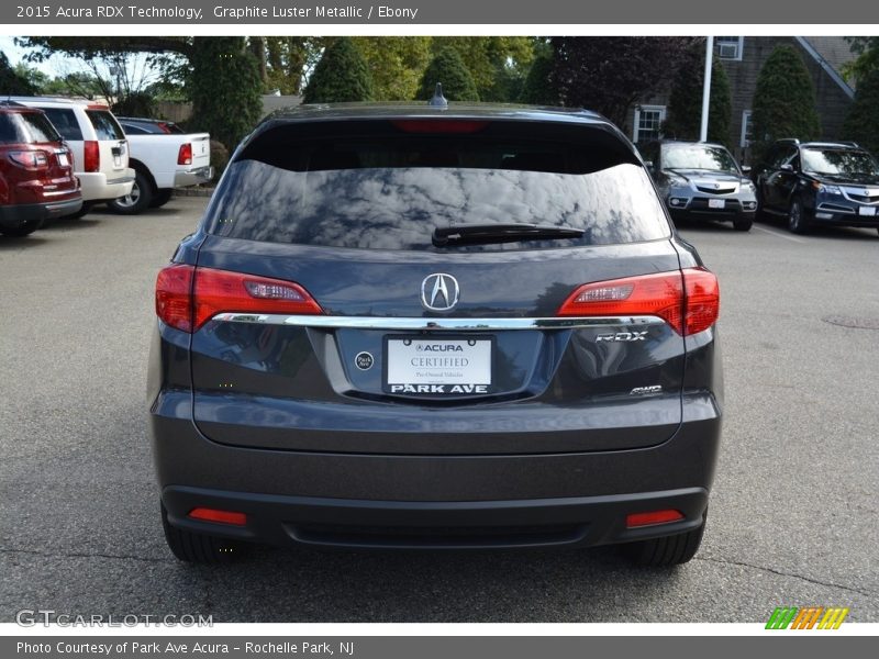 Graphite Luster Metallic / Ebony 2015 Acura RDX Technology