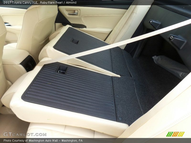 Rear Seat of 2017 Camry XLE