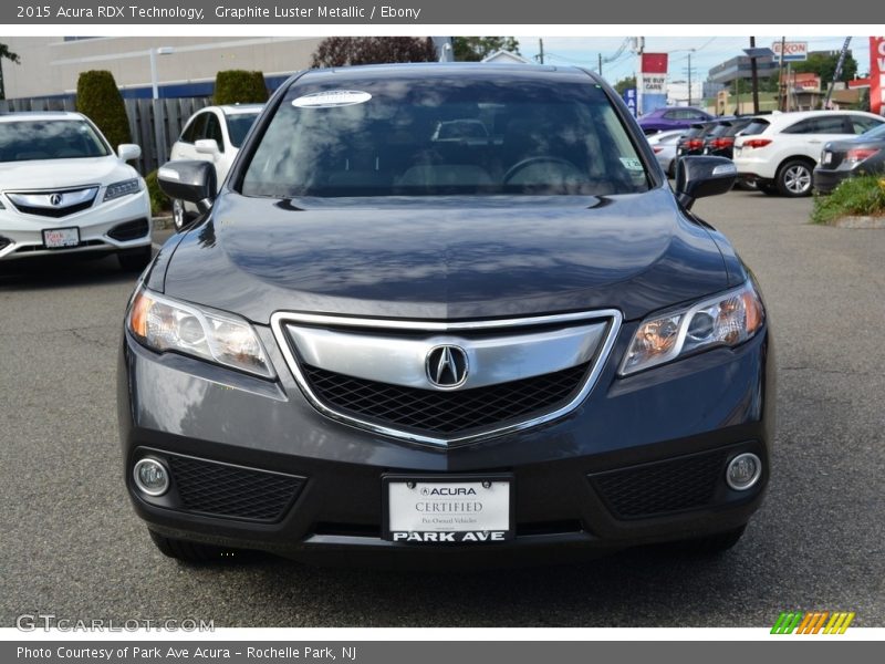Graphite Luster Metallic / Ebony 2015 Acura RDX Technology