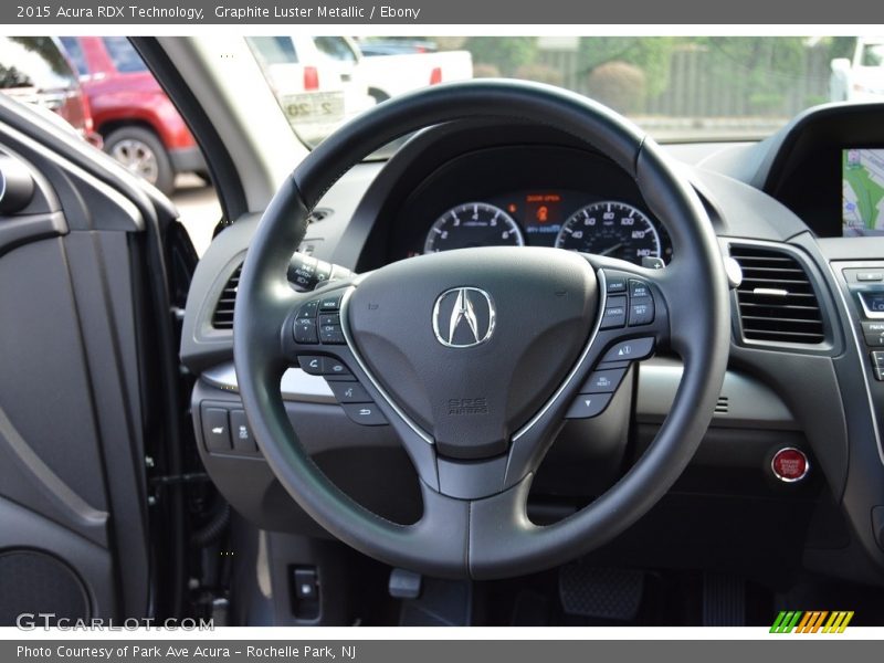 Graphite Luster Metallic / Ebony 2015 Acura RDX Technology