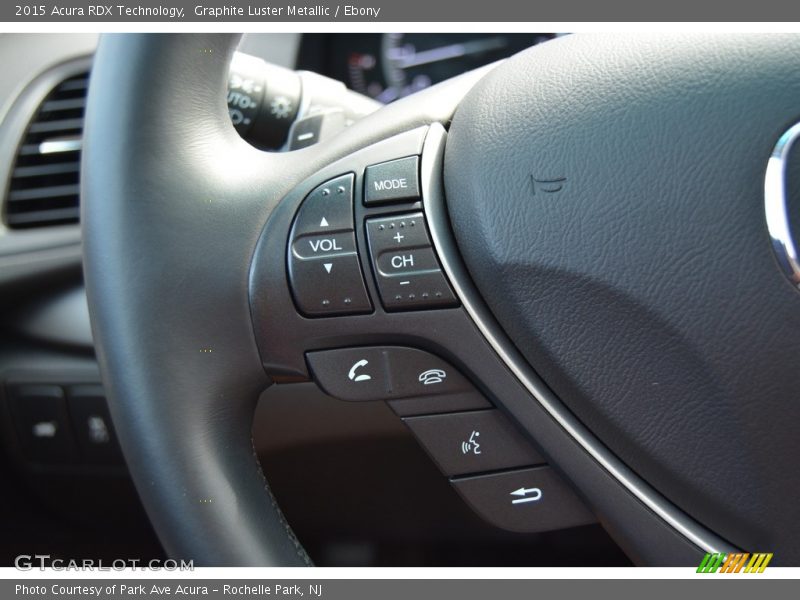 Graphite Luster Metallic / Ebony 2015 Acura RDX Technology