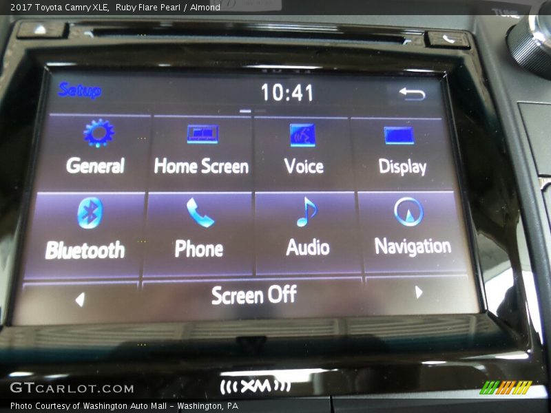 Ruby Flare Pearl / Almond 2017 Toyota Camry XLE