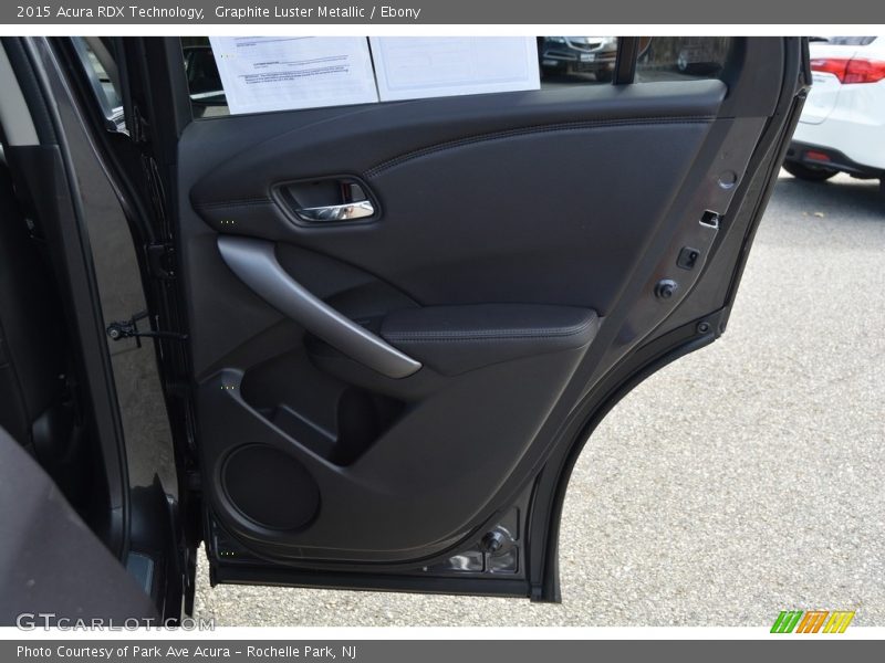 Graphite Luster Metallic / Ebony 2015 Acura RDX Technology