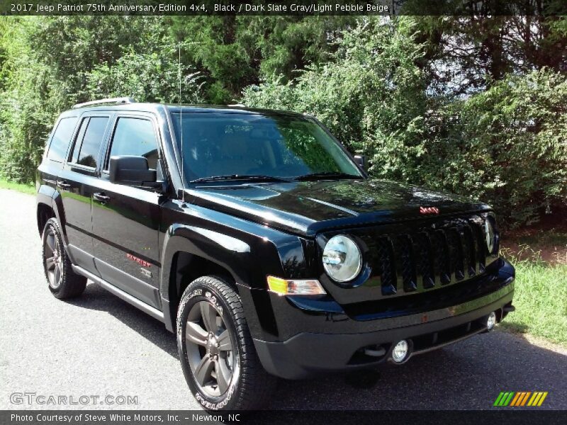 Black / Dark Slate Gray/Light Pebble Beige 2017 Jeep Patriot 75th Anniversary Edition 4x4