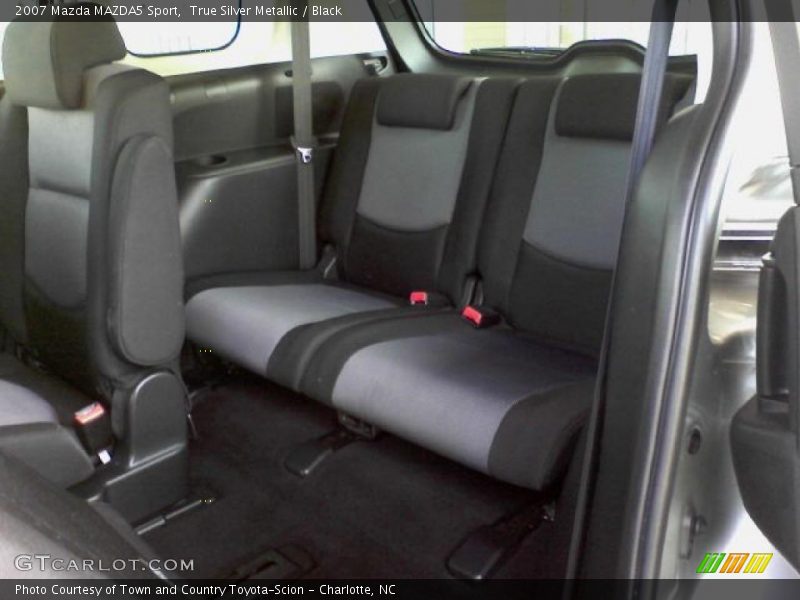 True Silver Metallic / Black 2007 Mazda MAZDA5 Sport