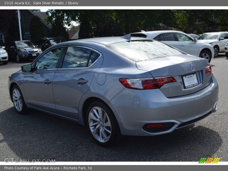 Slate Silver Metallic / Ebony 2016 Acura ILX