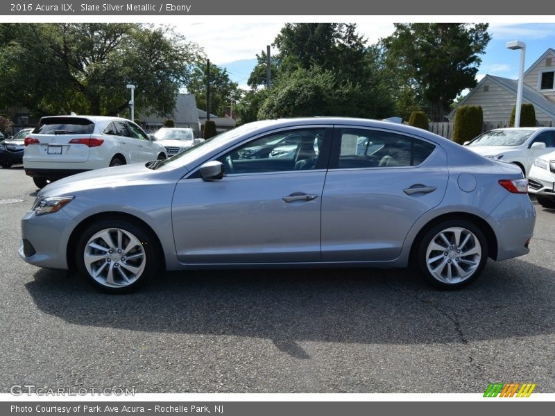 Slate Silver Metallic / Ebony 2016 Acura ILX