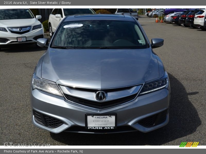 Slate Silver Metallic / Ebony 2016 Acura ILX
