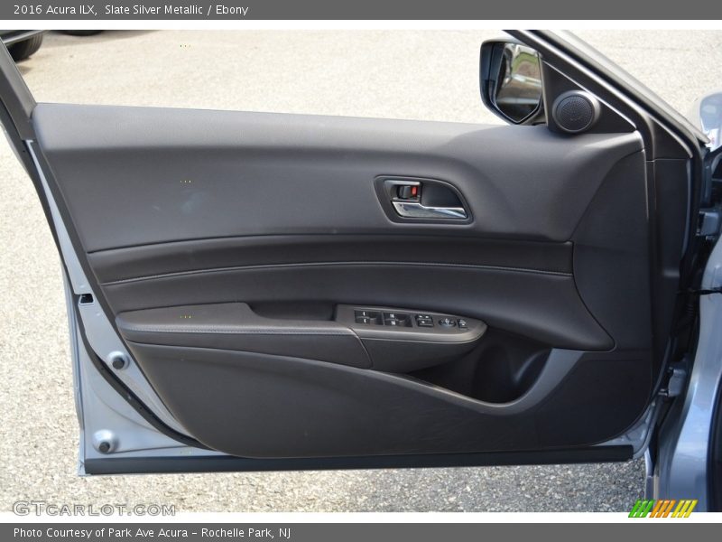 Slate Silver Metallic / Ebony 2016 Acura ILX