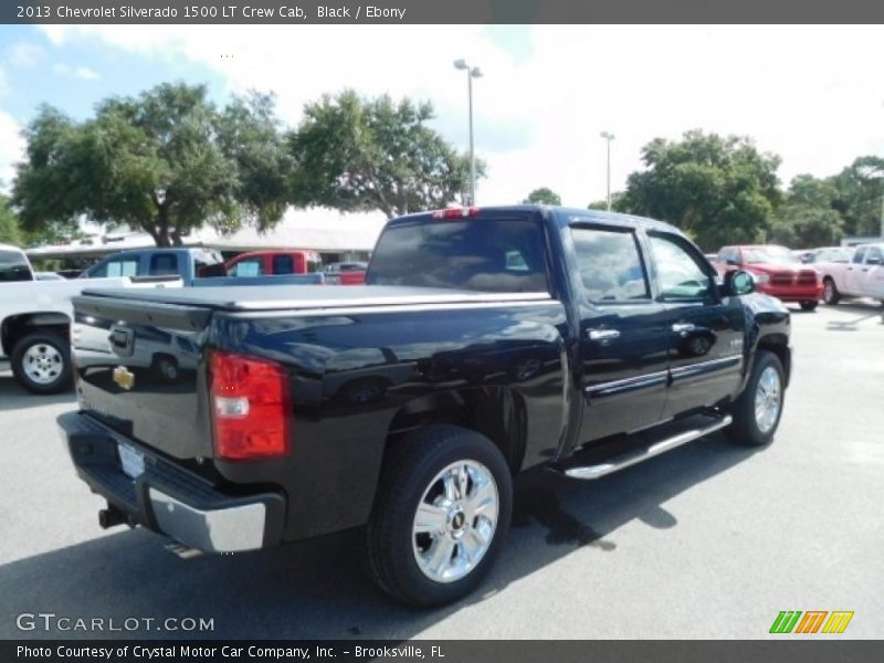 Black / Ebony 2013 Chevrolet Silverado 1500 LT Crew Cab