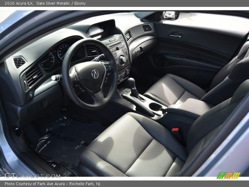 Slate Silver Metallic / Ebony 2016 Acura ILX