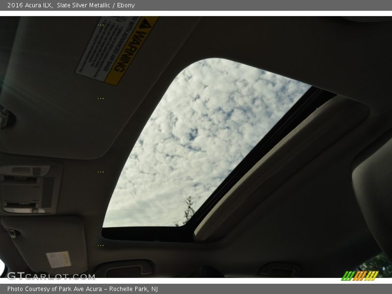 Slate Silver Metallic / Ebony 2016 Acura ILX