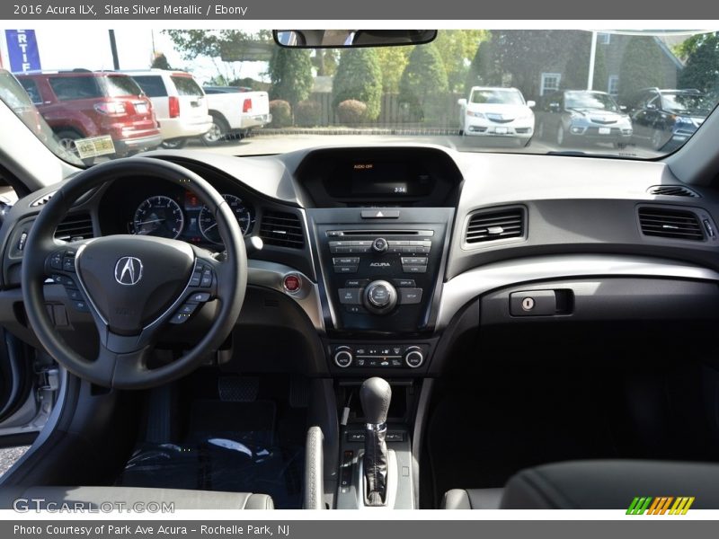 Slate Silver Metallic / Ebony 2016 Acura ILX