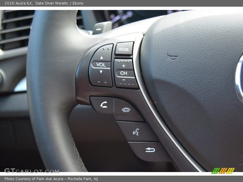 Slate Silver Metallic / Ebony 2016 Acura ILX