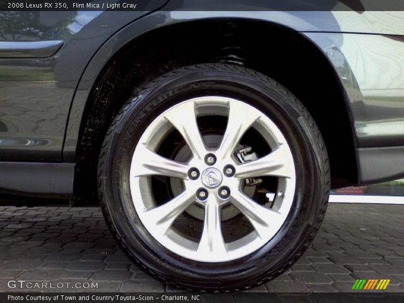 Flint Mica / Light Gray 2008 Lexus RX 350