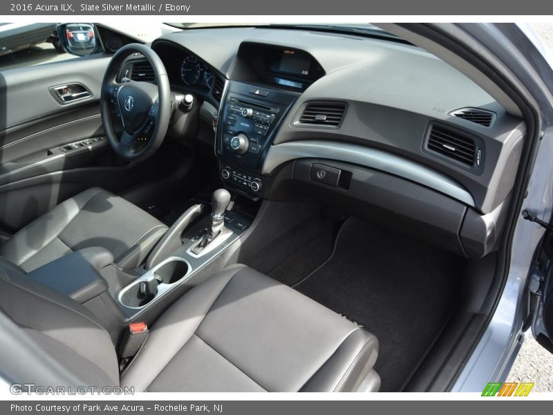 Slate Silver Metallic / Ebony 2016 Acura ILX