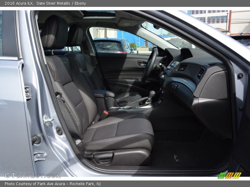 Slate Silver Metallic / Ebony 2016 Acura ILX