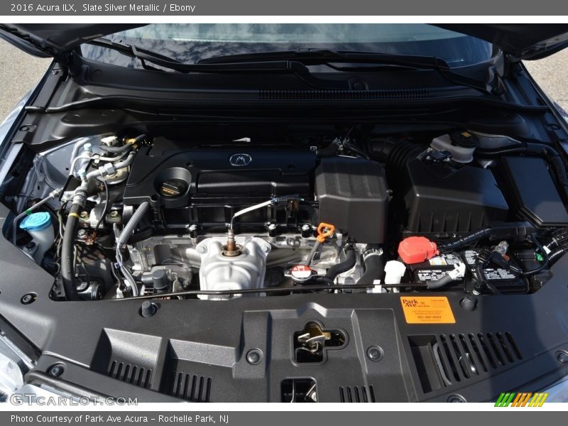 Slate Silver Metallic / Ebony 2016 Acura ILX