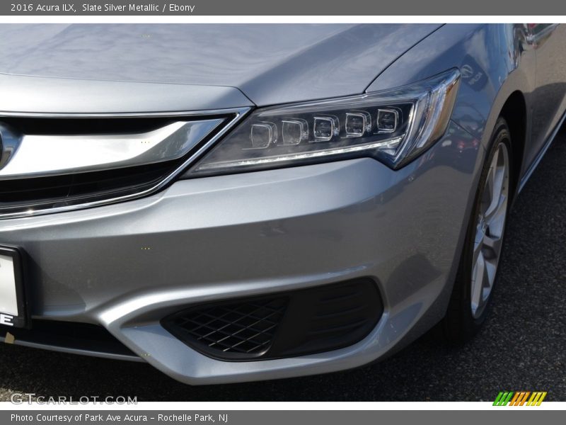 Slate Silver Metallic / Ebony 2016 Acura ILX