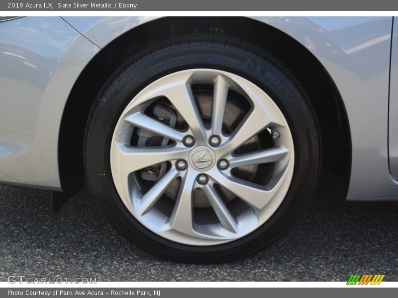 Slate Silver Metallic / Ebony 2016 Acura ILX