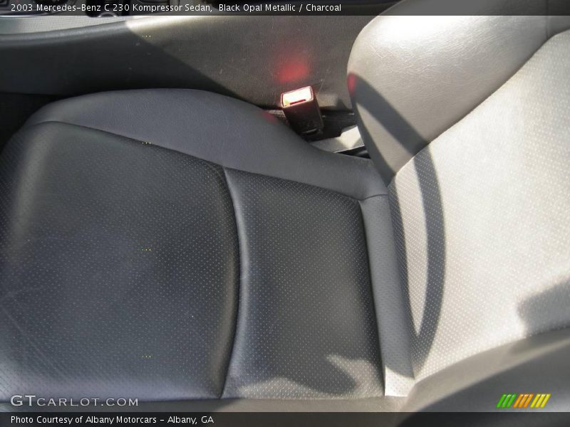 Black Opal Metallic / Charcoal 2003 Mercedes-Benz C 230 Kompressor Sedan