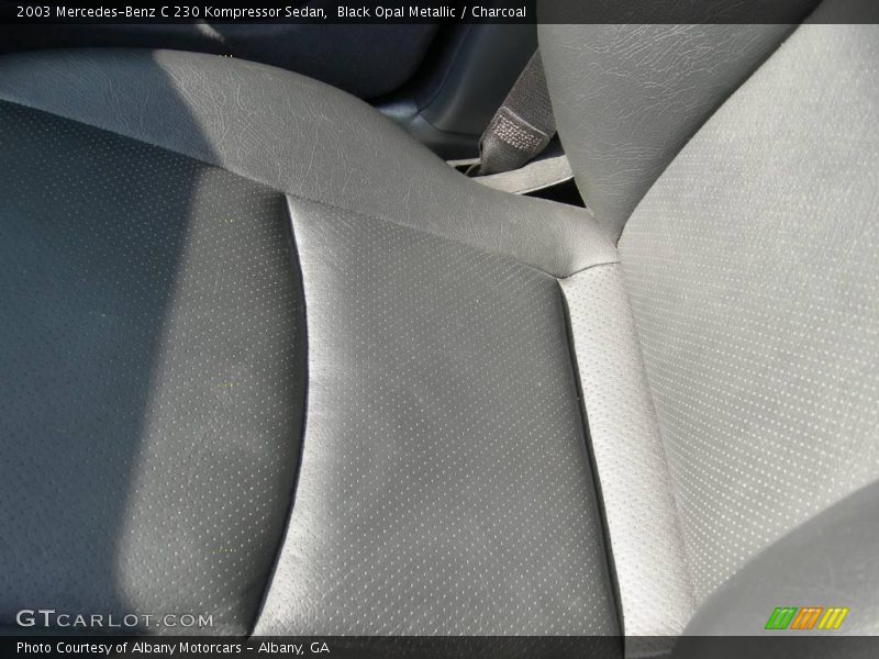 Black Opal Metallic / Charcoal 2003 Mercedes-Benz C 230 Kompressor Sedan