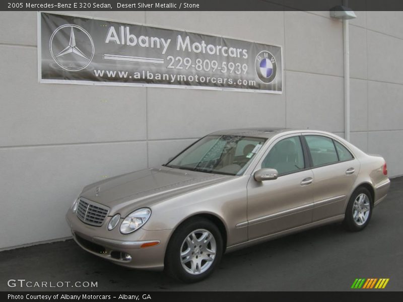 Desert Silver Metallic / Stone 2005 Mercedes-Benz E 320 Sedan