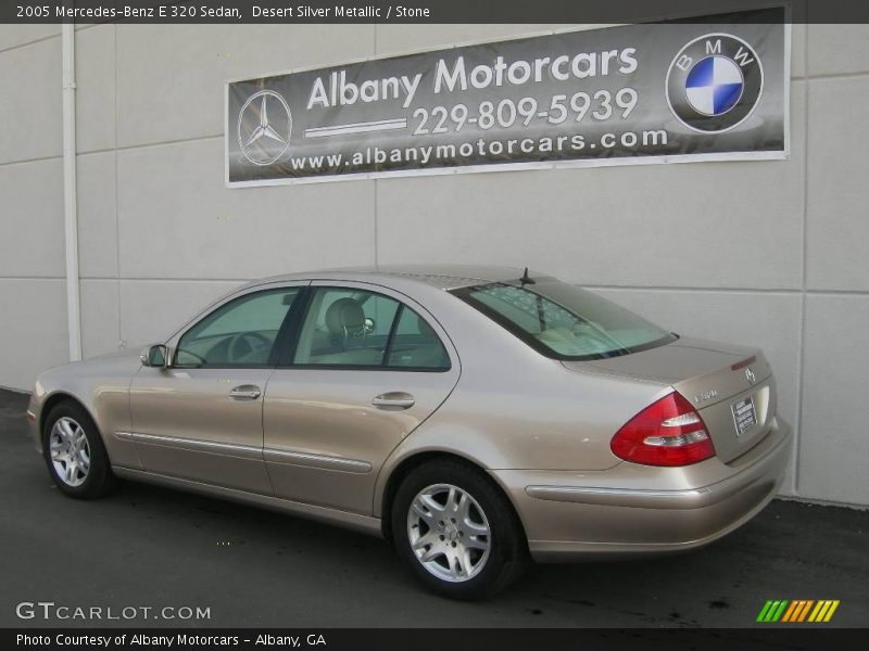 Desert Silver Metallic / Stone 2005 Mercedes-Benz E 320 Sedan