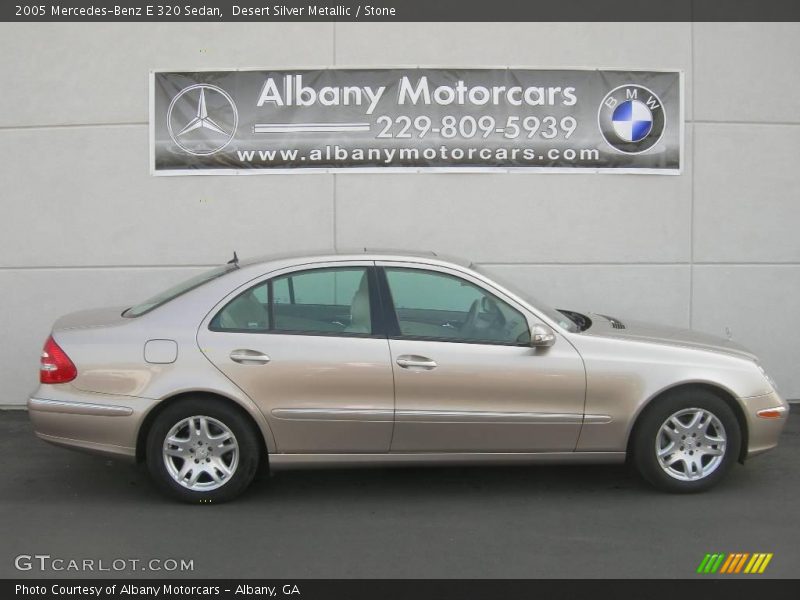 Desert Silver Metallic / Stone 2005 Mercedes-Benz E 320 Sedan