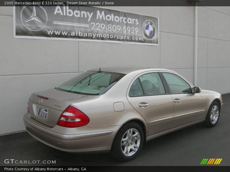 Desert Silver Metallic / Stone 2005 Mercedes-Benz E 320 Sedan