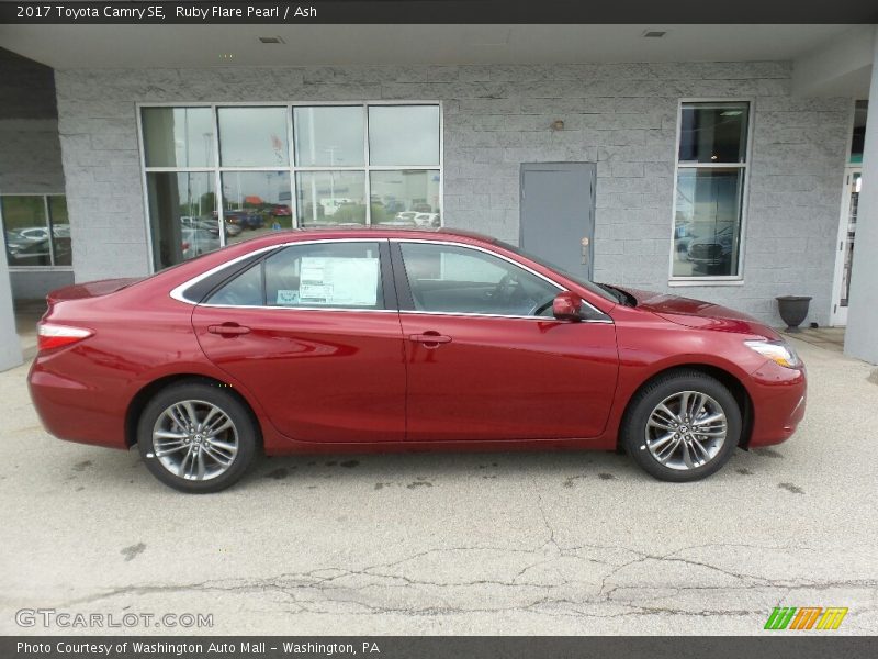  2017 Camry SE Ruby Flare Pearl