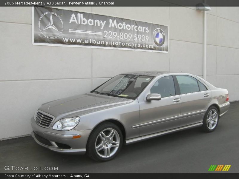 Pewter Metallic / Charcoal 2006 Mercedes-Benz S 430 Sedan