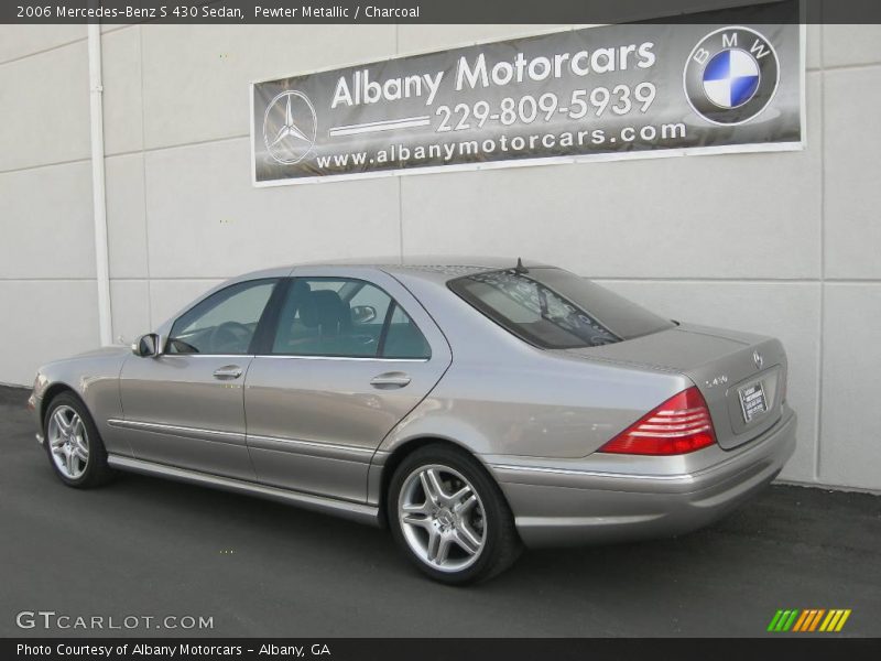 Pewter Metallic / Charcoal 2006 Mercedes-Benz S 430 Sedan