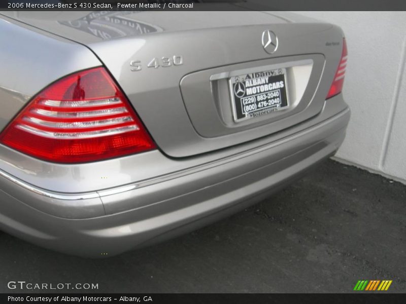 Pewter Metallic / Charcoal 2006 Mercedes-Benz S 430 Sedan