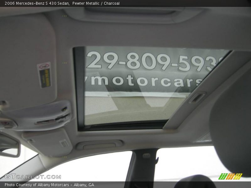 Pewter Metallic / Charcoal 2006 Mercedes-Benz S 430 Sedan
