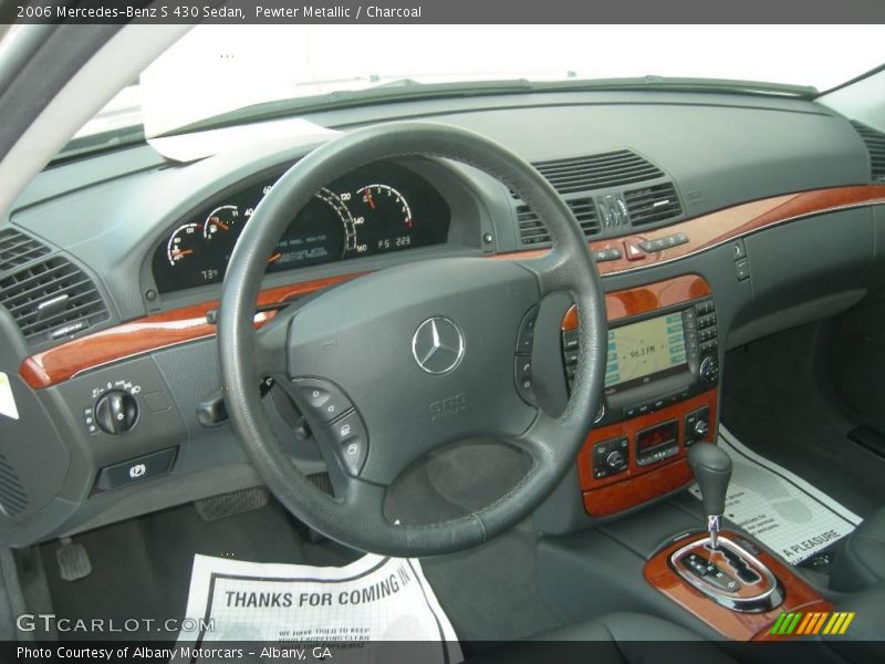 Pewter Metallic / Charcoal 2006 Mercedes-Benz S 430 Sedan