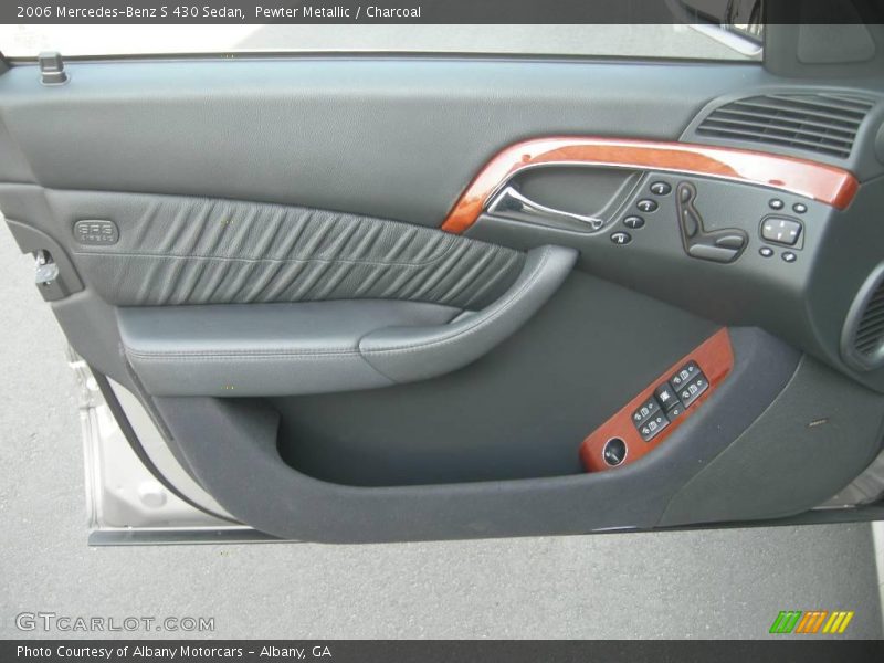 Pewter Metallic / Charcoal 2006 Mercedes-Benz S 430 Sedan