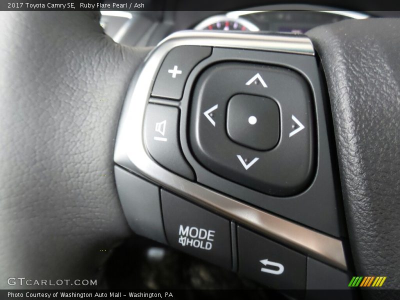 Controls of 2017 Camry SE