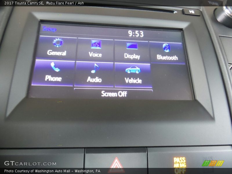 Ruby Flare Pearl / Ash 2017 Toyota Camry SE