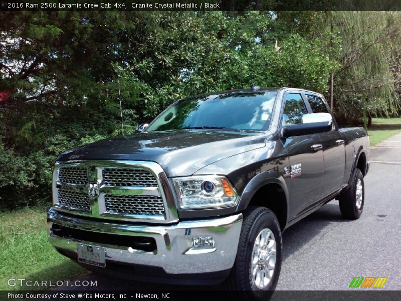 Granite Crystal Metallic / Black 2016 Ram 2500 Laramie Crew Cab 4x4