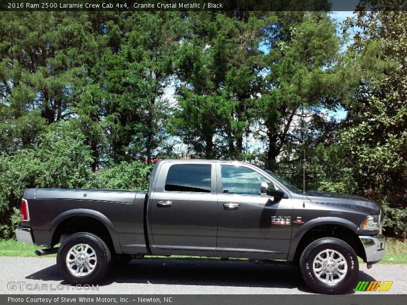 Granite Crystal Metallic / Black 2016 Ram 2500 Laramie Crew Cab 4x4