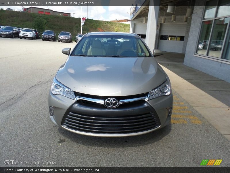 Creme Brulee Mica / Almond 2017 Toyota Camry LE