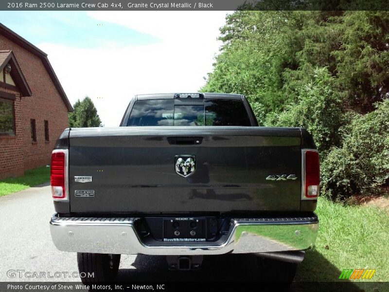 Granite Crystal Metallic / Black 2016 Ram 2500 Laramie Crew Cab 4x4