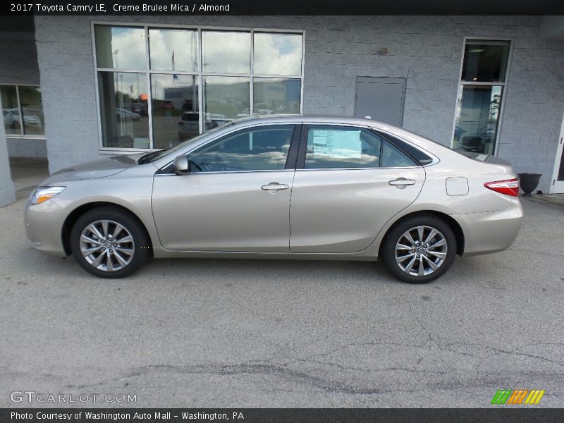 Creme Brulee Mica / Almond 2017 Toyota Camry LE