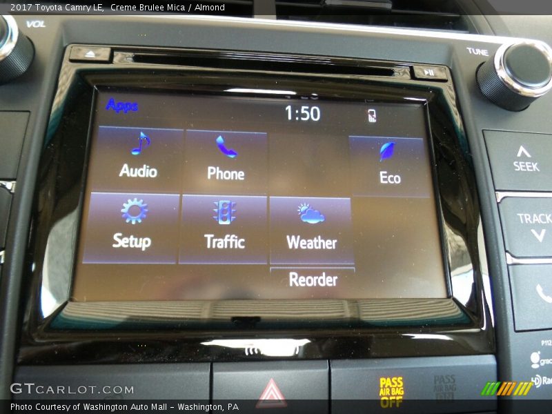 Creme Brulee Mica / Almond 2017 Toyota Camry LE