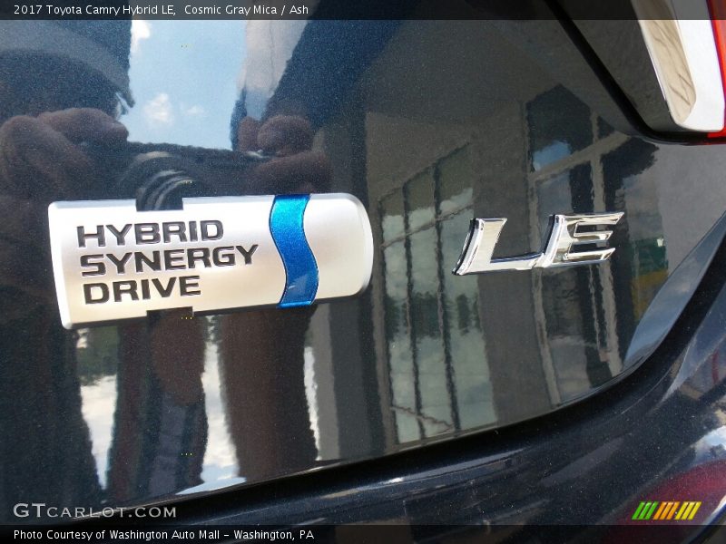 Cosmic Gray Mica / Ash 2017 Toyota Camry Hybrid LE