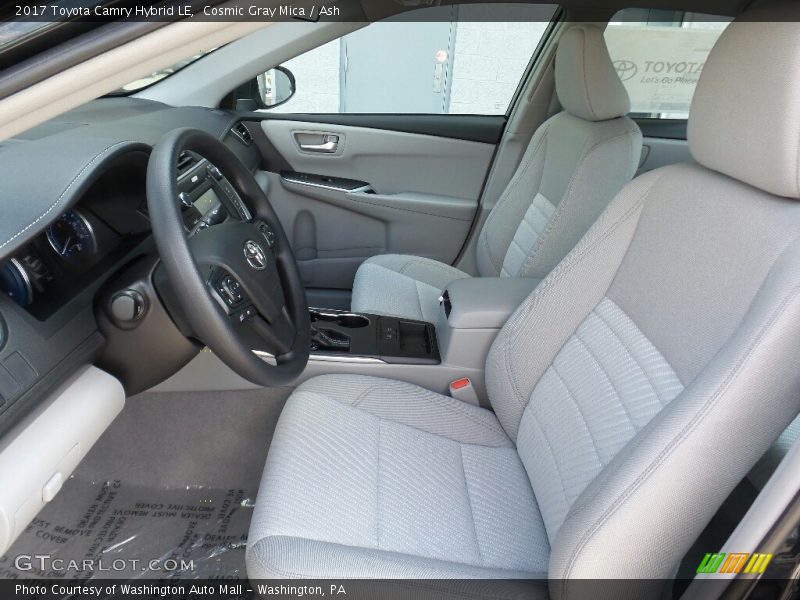  2017 Camry Hybrid LE Ash Interior
